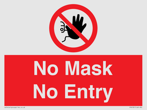No Mask No Entry
